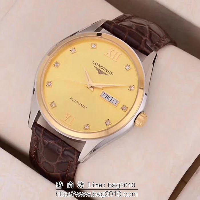LONGINES浪琴 全自動機械 精品男士腕表 WSS0524